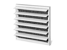 Verschlussklappen, Gitter, Wand- und Dachdurchführungen