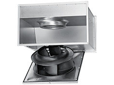 Rückwärts gekrümmte Kanalventilatoren